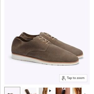 New in box - Nisolo travel derby shoes in Slate Grey